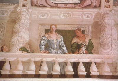 Paolo  Veronese Giustiana Barbaro and her Nurse (mk08) china oil painting image
